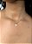 Colar Pingente Patinha Mini Cravejado Banhado a Ouro 18k COR015-PIN013 - Imagem 3