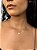 Colar Pingente Patinha Mini Cravejado Banhado a Ouro 18k COR015-PIN013 - Imagem 1