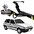 Engate Reboque Rabicho Fiat Uno 1984 A 2003 700kg Fixo Brucker - Imagem 1