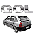 Emblema Gol G3 99 2000 2001 2002 2003 2004 2005 Cromado - Imagem 1