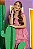 Vestido Infantil Xadrezinho Rosa - Imagem 7