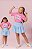 Combinadinho Balonê - Stitch Azul Claro Love - Imagem 6