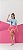 Combinadinho Balonê - Stitch Rosa Chiclete - Imagem 5