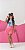 Combinadinho Balonê - Stitch Rosa Chiclete - Imagem 2