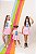 Combinadinho  Short Saia Balonê (Stitch Rosa) - Imagem 5