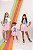 Combinadinho  Short Saia Balonê (Stitch Rosa) - Imagem 9