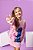 Vestido Moletinho Infantil Stitch Rosa - Imagem 8