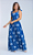 Vestido Mãe e Filha Marinho Azul( MODELO MÃE ) - Imagem 4