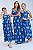 Vestido Mãe e Filha Marinho Azul( MODELO MÃE ) - Imagem 1