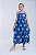 Vestido Mãe e Filha Marinho Azul( MODELO FILHA) - Imagem 9