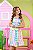 Vestido Infantil Xadrez Laço Lola - Imagem 7