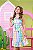 Vestido Infantil Xadrez Laço Lola - Imagem 8