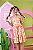 Vestido Infantil Xadrez Girassol - Imagem 8