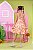 Vestido Infantil Xadrez Girassol - Imagem 9