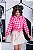 Conjunto Infantil Junino Nina Rosa (Short Saia + Blusa) - Imagem 6