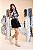 Conjunto Short Saia Jade - Xadrez Black - Imagem 11