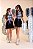 Conjunto Short Saia Jade - Xadrez Black - Imagem 4