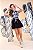 Conjunto Short Saia Jade - Xadrez Black - Imagem 7