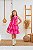 Vestido Infantil Pink Laço Xadrez - Imagem 6