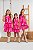 Vestido Infantil Pink Laço Xadrez - Imagem 1