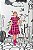Vestido Infantil Felipa Pink - Imagem 8