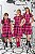 Vestido Infantil Felipa Pink - Imagem 1