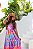 Vestido  Infantil Midi Coqueiro Colorido - Imagem 4
