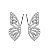 brinco meia borboleta - Imagem 1