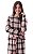 Pijama Longo Feminino Suede Coleção 2025 - Imagem 4