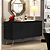 BUFFET ENCANTO 4 PORTAS PRETO - Imagem 2