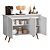 BUFFET ENCANTO 3 PORTAS BRANCO - Imagem 3