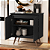 BUFFET ENCANTO 2 PORTAS PRETO - Imagem 3