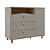 COMODA CASINHA COM PORTA A955XL1117XP470MM-COR:FENDI/NATURE - Imagem 1