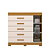 COMODA RAYANE PRIME C/SAPATEIRA - CINAMOMO/OFF WHITE - Imagem 3