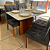 MESA ISIS 110X80 CHAMPAGNE TAMPO OFF WHITE - Imagem 2