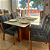 MESA ISIS 135X90CHAMPAGNE TAMPO OFF WHITE - Imagem 1