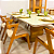MESA CRISTAL 2000X100CHAMPAGNE TAMPO OFF WHITE - Imagem 5