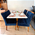MESA ITALIA 110X80 CHAMPAGNE TAMPO OFF WHITE - Imagem 9