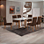 MESA SPARTA 1.60X90 P/6 CADEIRAS TAMPO OFF WHITE - Imagem 4