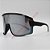 @ Óculos de sol Chile preto fosco lente cinza espelhada - Imagem 1