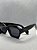@ Óculos de sol quadrado preto PRA - Imagem 2