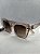 Óculos de sol gatinho rosê transparente lente degradê DG* - Imagem 2