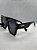 @ Óculos de sol quadrado preto lente clara - Imagem 2