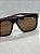 Óculos de sol quadrado marrom fosco RB - Imagem 2