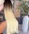Cabelo Brasileiro do Sul Loiro Raiz Esfumada Liso 100G - Imagem 2