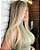 Cabelo Brasileiro do Sul Loiro Raiz Esfumada Liso 100G - Imagem 1