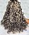 Cabelo Brasileiro Regional Loiro Mesclado Cacheado 100G - Imagem 2