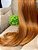 Cabelo Brasileiro do Sul Loiro Mel Raiz Esfumada Liso 100G - Imagem 1