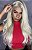 Peruca Lace Front Brasileiro Do Sul Loiro Pérola - Imagem 5