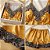 Kit Pijama Feminino Cetim Premium Dourado - Imagem 4